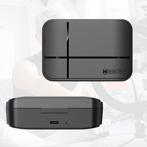 Microfone Lapela Sem Fio Profissional Hrebo If-209 Tipo-c