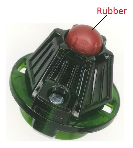 Kit Beyblade Driver Punta Rubber Goma Xcalibur Spriggan