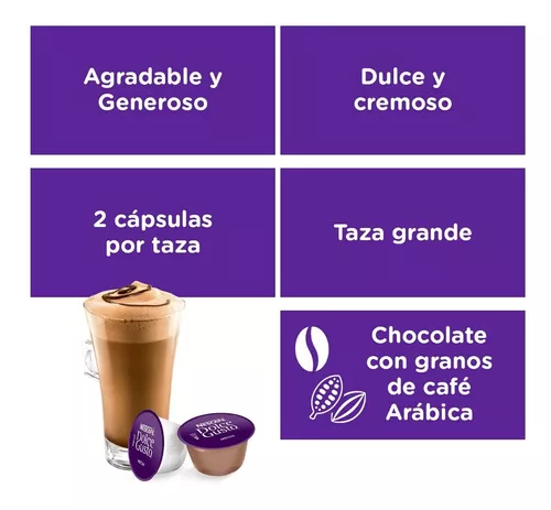 Cápsulas de Café Dolce Gusto Mocha