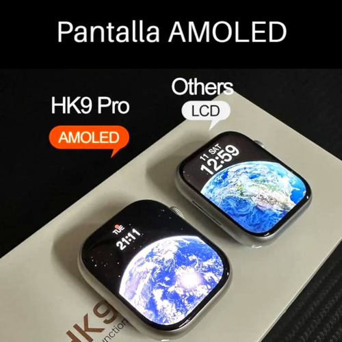 - Smartwatch Reloj Deportivo 2.02 Pantalla