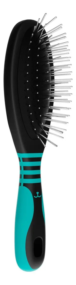 Escova De Pinos Sem Bolinhas Propetz Filhotes Spitz Alemao Cor Azul-celeste