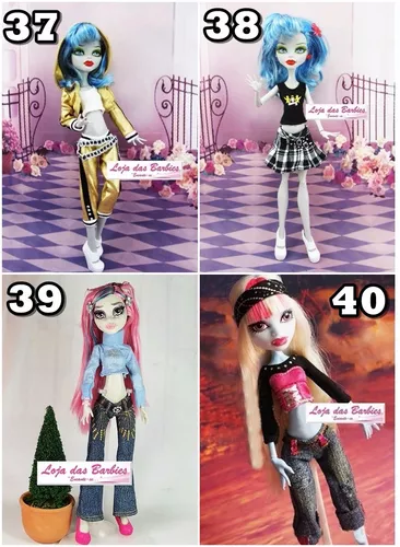 Preços baixos em Vestido sem marca Monster High sem Roupas e Acessórios de Bonecas  antigas