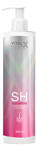 Shampoo Vital X Repair Professional Equilíbrio E Oleosos.