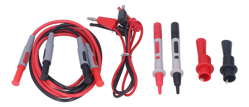 . Kit De Prueba For Multímetro, Cables De Conexión, Ganchos