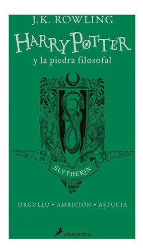 Harry Potter Y La Piedra Filosofal - Slytherin - Español