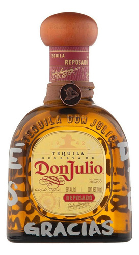 Pack De 12 Tequila Don Julio Reposado Edicion Especial 700 M