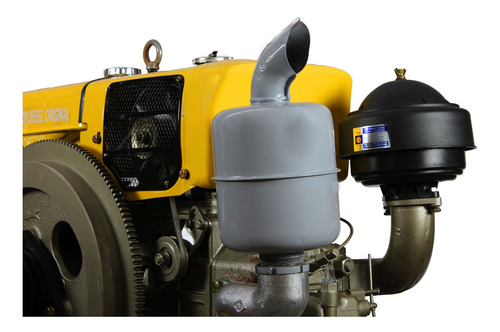 Motor A Diesel 25hp Partida Elétrica Refrigerado A Água -zs1