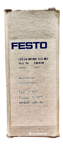 Festo Cpe10-m1bh-5ls-m7 Valvula Solenoide