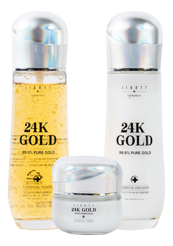 Paquete 3 Productos Signature Hidratante Con Oro 24 Quilates