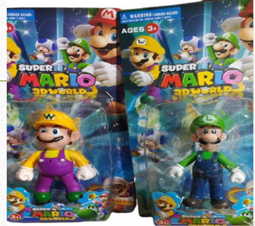 Juguete Blister Figuras Mario Bross X1 