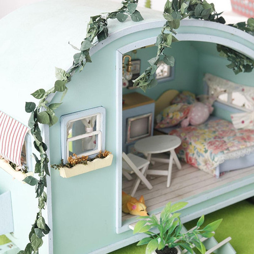 Dollhouse En Miniatura En Miniatura 1: 12 Modelo De Vid