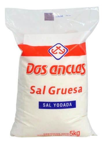 Sal Gruesa Dos Anclas 5kg  X 1 Unidad -