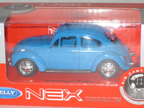 Vw Volkswagen (beetle) A Escala 1/43 Welly