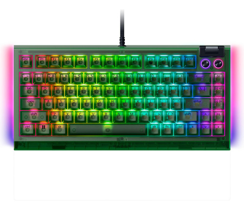 Teclado Mecânico Para Jogos Razer Blackwidow V4 75% Verde