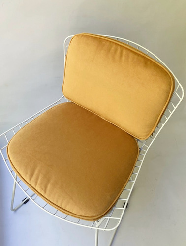 Imagen 3 de 3 de Almohadones Para Sillas Bertoia Set Asiento + Respaldo
