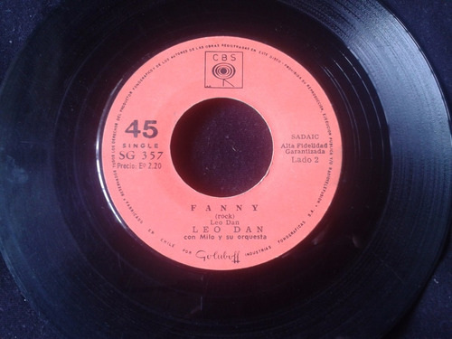 Imagen 1 de 2 de Single Leo Dan Fanny