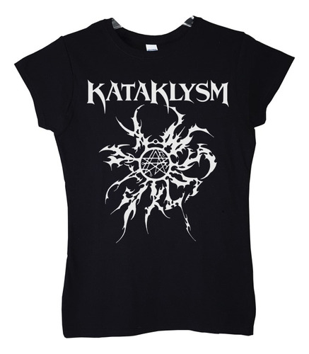 Polera Mujer Kataklysm Logo Metal Abominatron