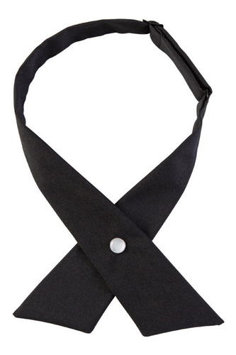 Corbata Cruzada - Negra