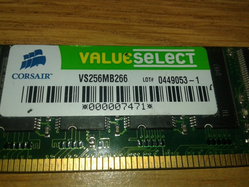 Memoria Ram Corsair 256 Mb Precio Unitario