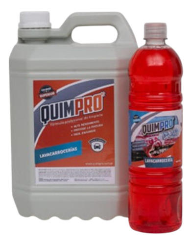 Lavacarrocerias Quimpro X 5 Lt. Formula Profesional