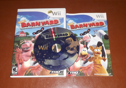  Video Juego Nickelodeon Barnyard Consola Wii Original