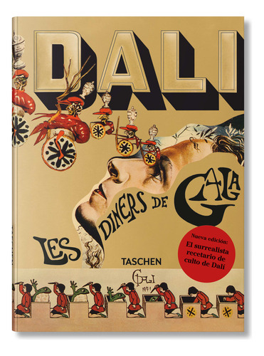 Dalí, Diners De Gala, De Dalí, Salvador. Editorial Taschen, Tapa Dura En Español, 2023