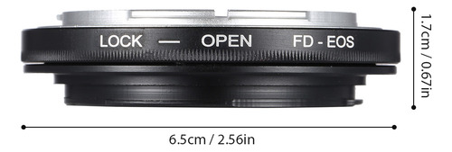 Adaptador De Lente Adaptador De Lente Para Lente Fd-eos Ring
