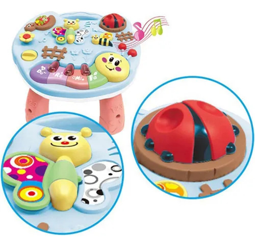 Mesa Didactica Musical Luz Y Sonido Bebe Pimpis Kreker Byp