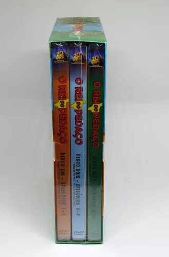 Box o rei do pedaço primeira tempodara completa 03 dvds - Fox