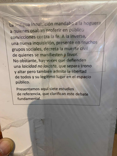 El Respeto Político A La Creencia: Laicidad Y Laicismo