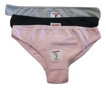 Comprar Pack X 3 Bombachas Ropa Interior Vedettina Excelente Oferta