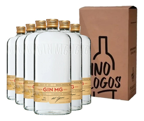 Gin Mg London Dry Caja X6 - Oferta Vinologos