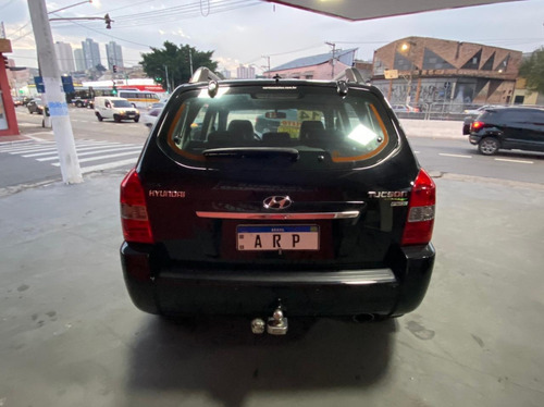 Imagem 5 de 14 de Hyundai Tucson Gls 2.0 Preta 2014 Couro Flex Automático