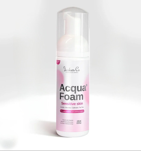Flash Cure Acqua Clean Acqua Foam 150 Kit Retenção Lashes Co