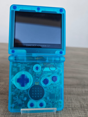 Game Boy Advance Sp Ips V3 - Azul/azul Azul (Usado)