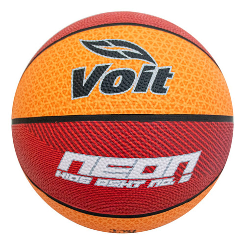 Balón De Basquetbol No. 5 Voit Neon Orange Color Naranja