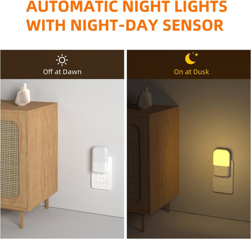 Luz Nocturna N&b Nice&bravo Led Con Sensor Automatico De ...