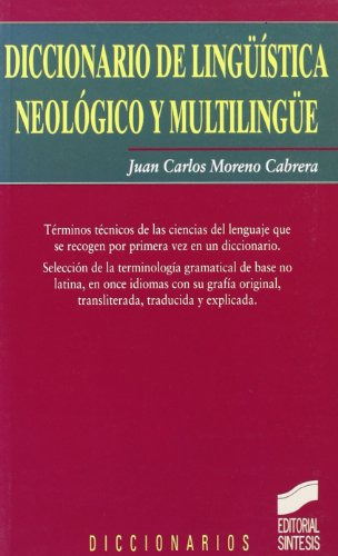 Libro Diccionario De Linguistica, Neologico Y Multilingue De