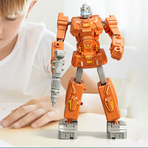 2 Robot De Deformación Robots De Deformación Naranja