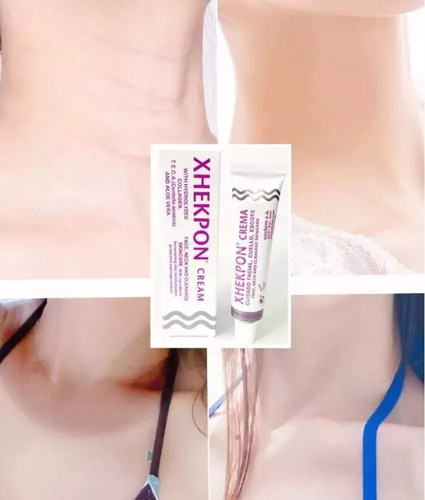 Crema Con Patrón De Colágeno Español Xhekpon 40 Ml. 6 Unidad