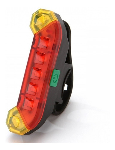 Imagen 2 de 3 de Accesorio Para Bicicleta Luz Recargable Con Cargador