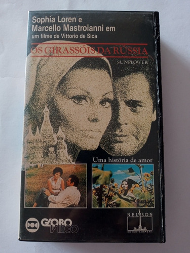 Vhs Os Girassois Da Russia / Sophia Loren