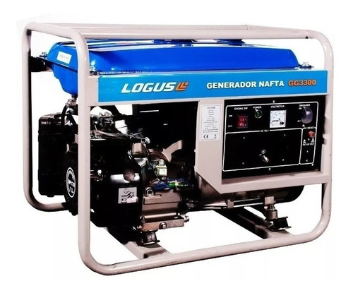 Generador Portátil Logus Gg3300 3000w 220v