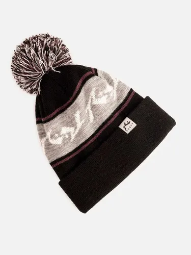 Gorro Rusty Line Beanie Hombre Negro Rusty