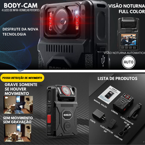 Mini Câmera M7 4k Full Hd Imagem Som Pega Traição Policial