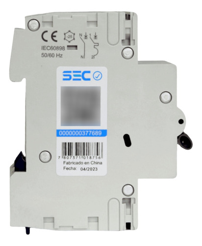 Pack 3un Automatico Bipolar Lexo 2x16a 10k C Certificado Sec