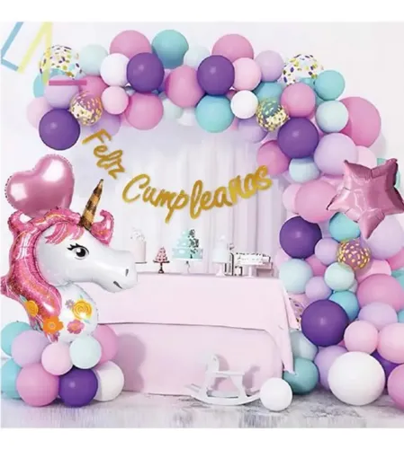 Globos de Unicornio para Cumpleaños - Alta Calidad - Envío Rápido