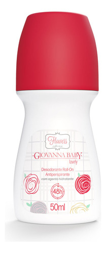 Desodorante Roll-on Giovanna Baby Lovely 50ml Fragrância Lovely