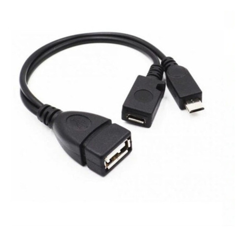 Cable Otg Usb A Doble Micro Usb Carga Y Datos