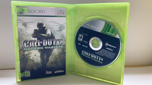 Call Of Duty 4 Modern Warfare Xbox 360 Físico Medio Uso (Reacondicionado)